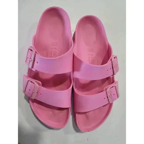 Birkenstock Arizona Essentials Candy Pink Sandals size 40 #1 - Picture 1 of 6